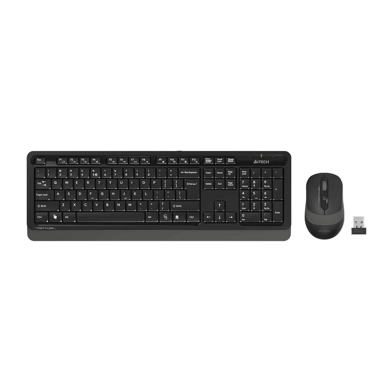 A4 TECH FG1010 KABLOSUZ STANDART GRİ Q KLAVYE MOUSE