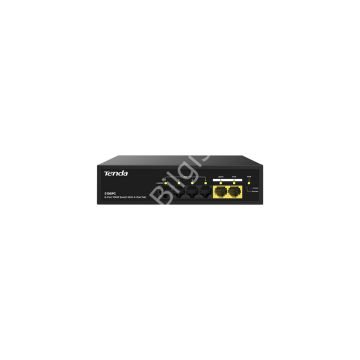 TENDA S106PC 6 PORT 10/100 4 PORT POE 2 PORT UPLINK 55w YONETILEMEZ DESKTOP SWITCH