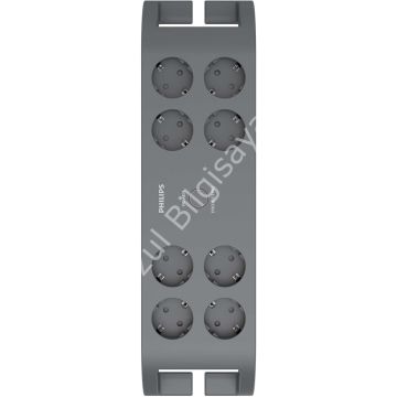 PHILIPS SPN3180A/62 2400J 8'Lİ / 2M AKIM KORUMALI PRİZ