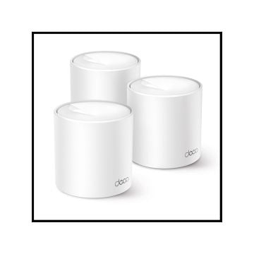 TP-LINK DECO X10(3-PACK) AX1500 DUALBAND WIFI6 INDOOR ACCESS POİNT/ROUTER
