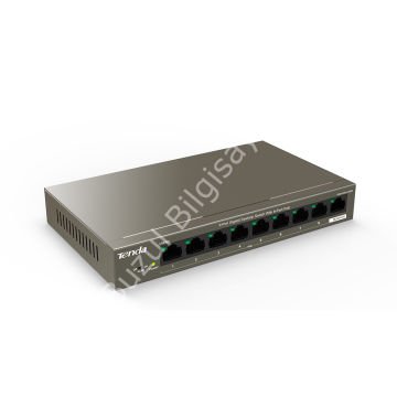 TENDA TEG1109P-8-102W 9 PORT 10/100/1000 8 PORT POE 102W YONETILEMEZ DESKTOP SWITCH