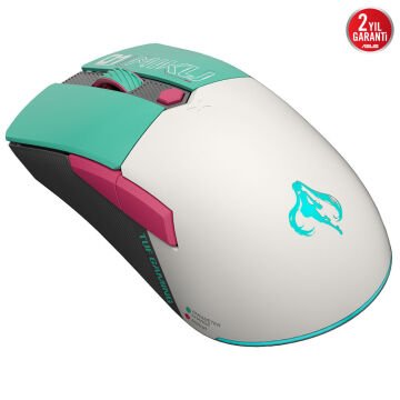 ASUS P521 TUF GAMING MINI WL MIKU HATSUNE MIKU EDİTİON 12000 DPI AURA SYNC RGB KABLOSUZ GAMING MOUSE