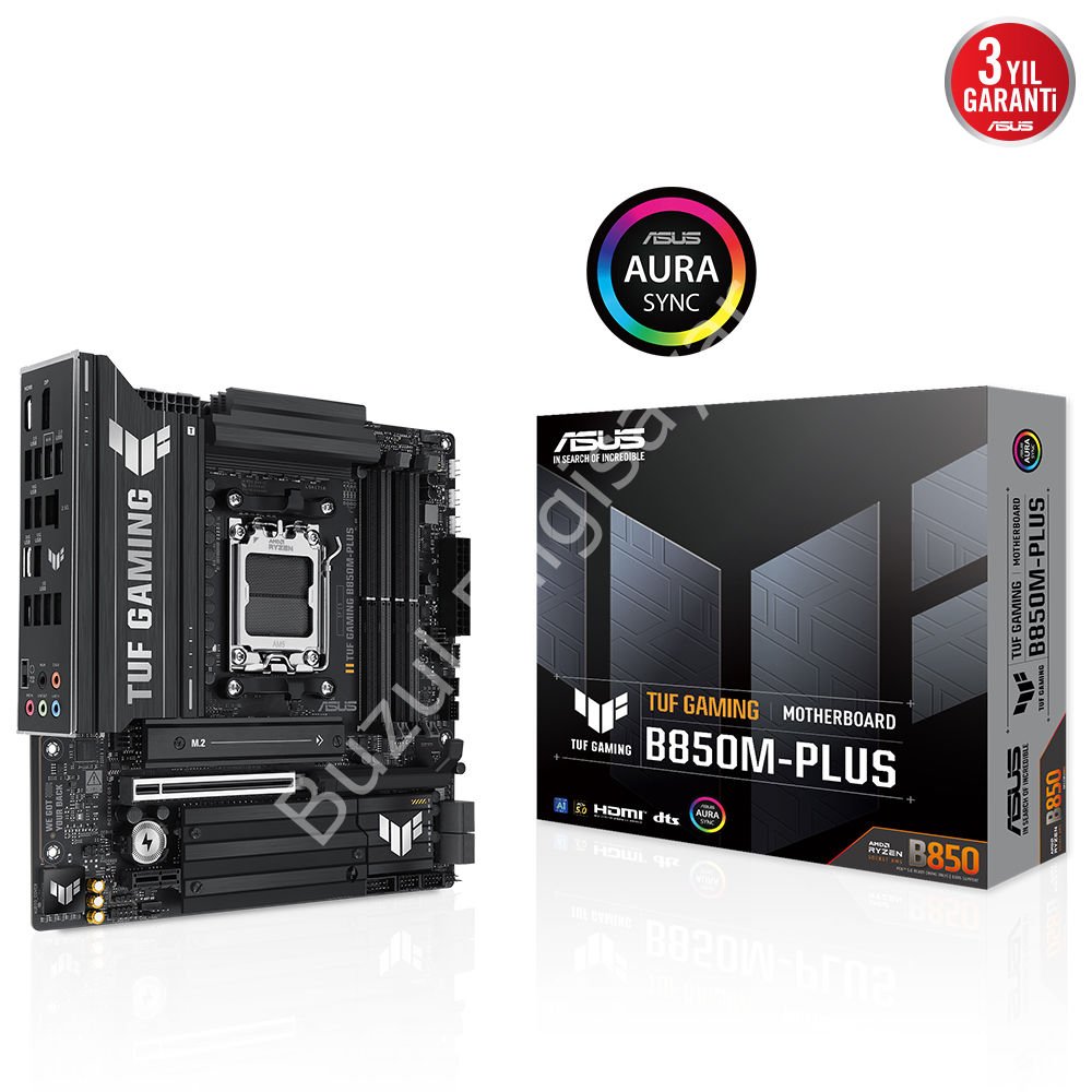 ASUS TUF GAMING B850M-PLUS 4xDDR5 DP/HDMI/TYPE-C 3xM2 AM5 ANAKART