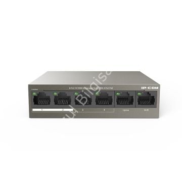 IP-COM IP-F1106P-4-63W 4 PORT 10/100 4 PORT POE 2 X FE UPLINK 63W YONETILEMEZ DESKTOP SWITCH