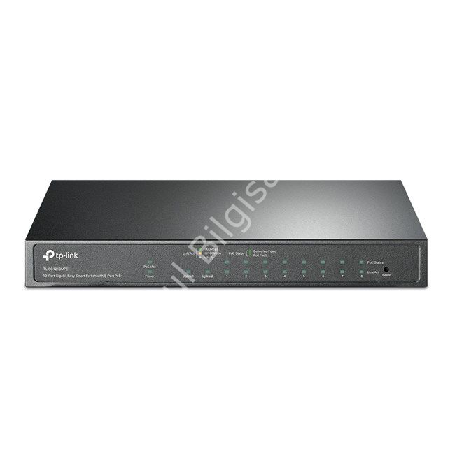 TP-LINK TL-SG1210MPE 10 PORT 10/100/1000 8 PORT POE+ 1xSFP EASY SMART DESKTOP SWITCH
