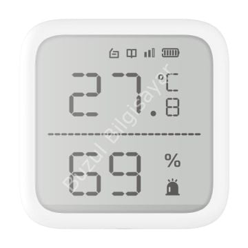 HIKVISION DS-PDTPH-E-WE KABLOSUZ ALARM +SICAKLIK DEDEKTÖRÜ