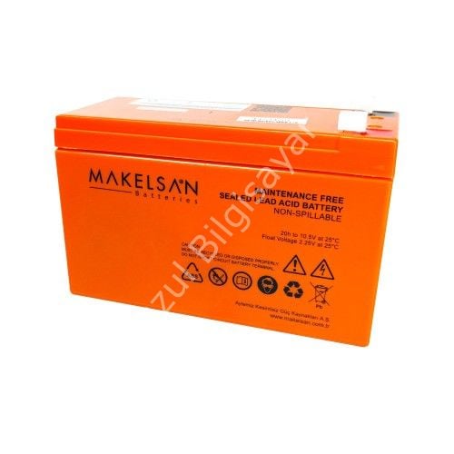 MAKELSAN AKU 12V 9AH BAKIMSIZ KURU AKÜ