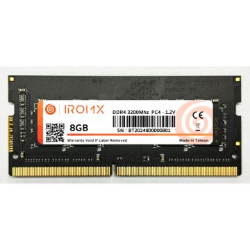 IROMX 8GB 3200Mhz DDR4 (SAMSUNG CHIP) NOTEBOOK RAM