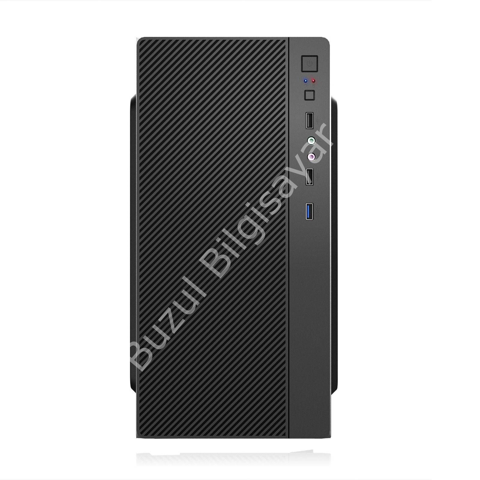 REVENGE RAZOR PSU YOK MINI TOWER 2xUSB2.0 SİYAH KASA