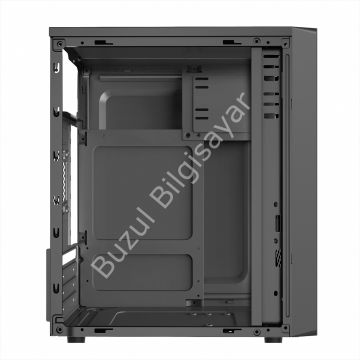 REVENGE RAZOR PSU YOK MINI TOWER 2xUSB2.0 SİYAH KASA