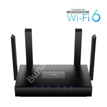 CUDY WR3000 AX3000 Wi-Fi 6 4PORT GIGABIT 4 ANTEN DUALBAND ROUTER