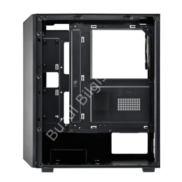 VENTO VG3400S 650W 4x12CM RGB FAN ATX MESHED PANEL 2xUSB2.0/1xUSB3.0 SİYAH GAMING KASA