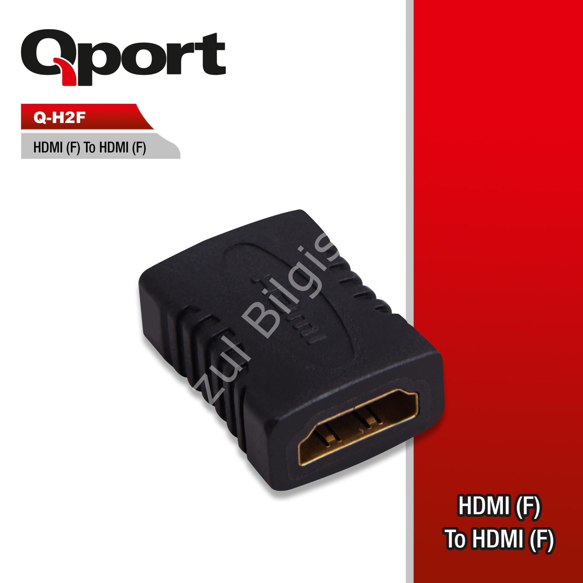 QPORT Q-H2F HDMI (F) TO HDMI (F) ÇEVİRİCİ ADAPTÖR