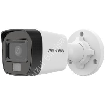 HIKVISION DS-2CD1021G2-LIUF 2MP 2.8MM 20MT DAHİLİ SESLİ H265  IP67 SMART HYRBID LIGHT BULLET IP KAMERA