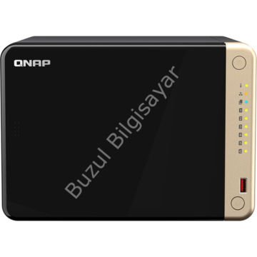 QNAP TURBONAS TS-664-8G 8GB 6 BAY 2xGLAN NAS DEPOLAMA ÜNİTESİ