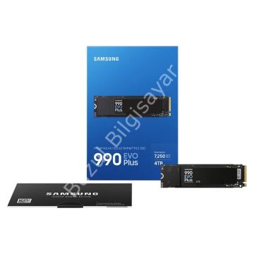 SAMSUNG 990 EVO PLUS 4 TB 7250/6300MB/s PCIe 4.0 NVME SSD MZ-V9S4T0BW
