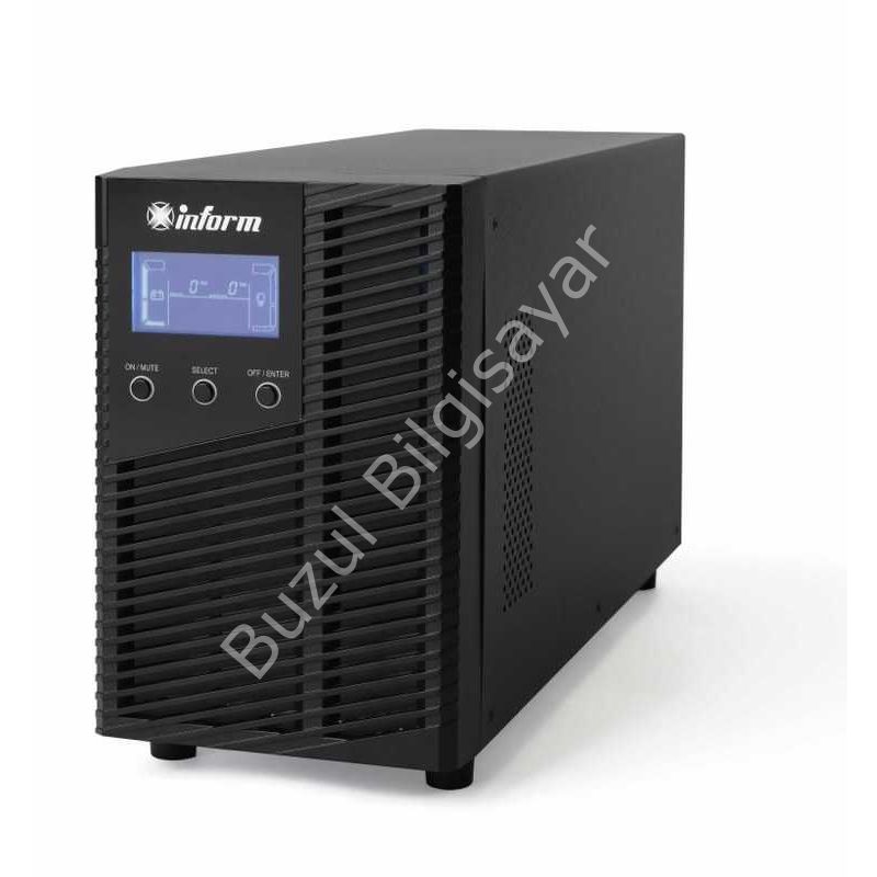 INFORM SİNÜS EVO 2KVA 5-12DK LED GÖSTERGE 4x12V/9AH 1F/1F ONLİNE UPS 856011002005