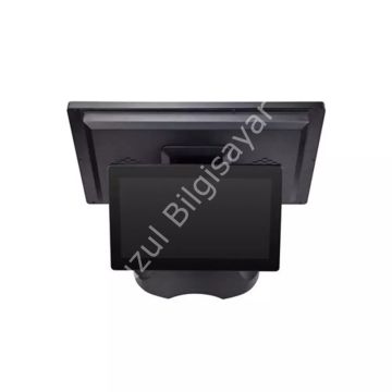 QUATRONIC P156N-D 7N I5-7.NESİL/8GB/128GB SSD 15.6'' +11.6'' 2.EKRAN DOKUNMATİK POS PC