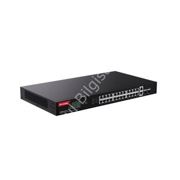 IP-COM IP-G1128P-24-410W 24 PORT POE 10/100/1000 2x GE + 2x SFP 410W YONETILEMEZ RACK MOUNT SWITCH