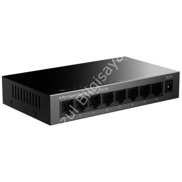 CUDY GS108 8 PORT 10/100/1000 YONETILEMEZ DESKTOP SWITCH METAL KASA
