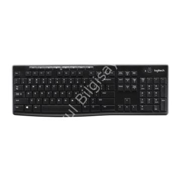 LOGITECH K270 TR KABLOSUZ MULTİMEDYA SİYAH UNIFYING KLAVYE