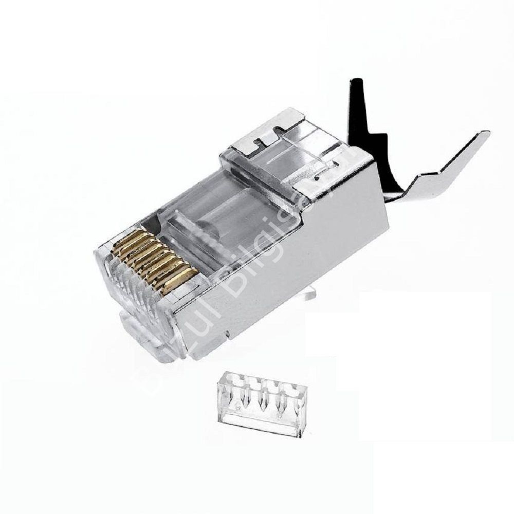 QPORT Q-J710M CAT7/CAT6A METAL&AYRAÇLI RJ45 KONNEKTÖR 10'LU