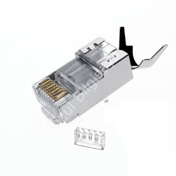 QPORT Q-J710M CAT7/CAT6A METAL&AYRAÇLI RJ45 KONNEKTÖR 10'LU