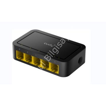 CUDY FS105D 5 PORT 10/100 YONETILEMEZ DESKTOP SWITCH PLASTİK KASA