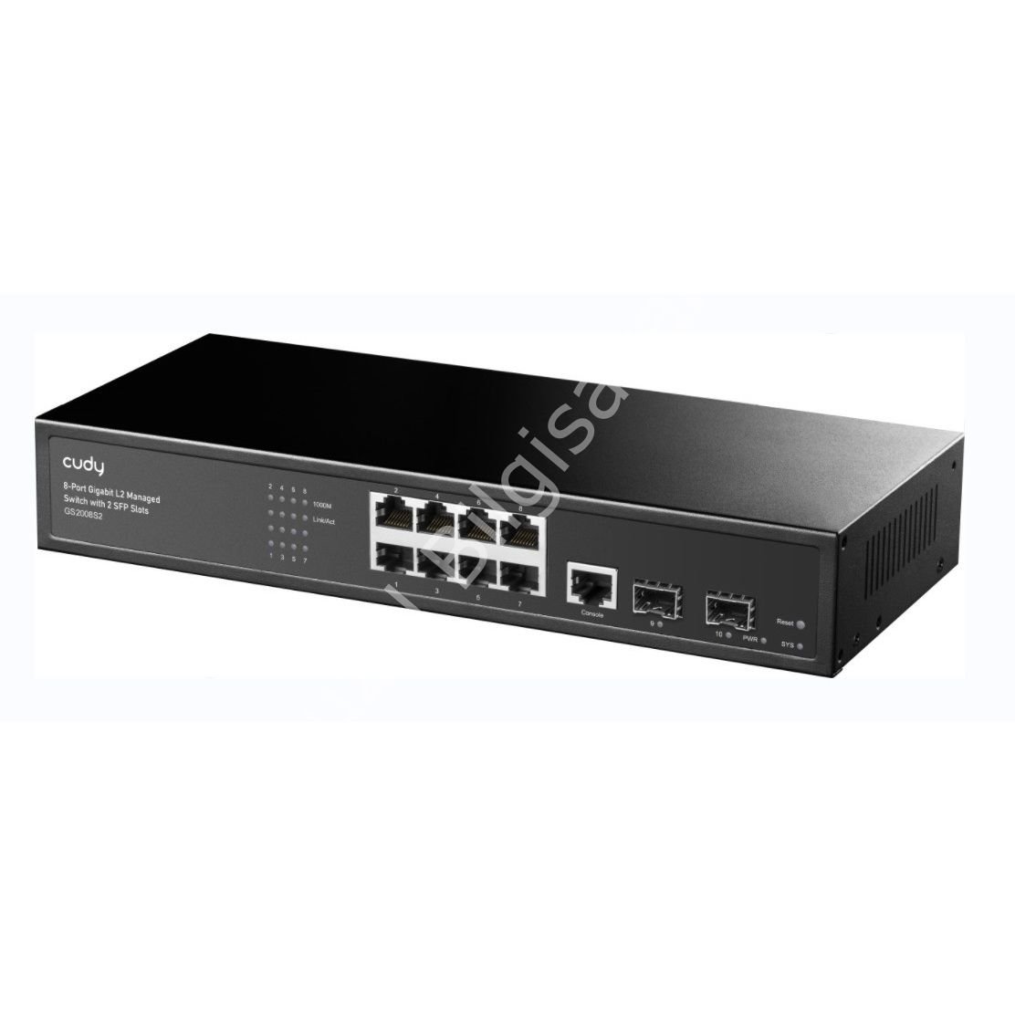 CUDY GS2008S2 8 PORT 10/100/1000 YONETILEBILIR RACK MOUNT SWITCH