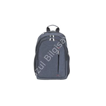 PLM LIDYA 13''-14'' GRI NOTEBOOK SIRT ÇANTASI