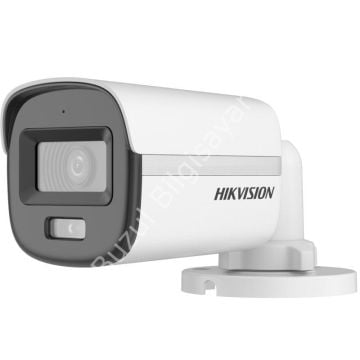 HIKVISION DS-2CE10DF0T-LPFS 2MP 2.8MM COLORVU 20MT IP 67 HD-TVI DAHİLİ SES IR BULLET KAMERA