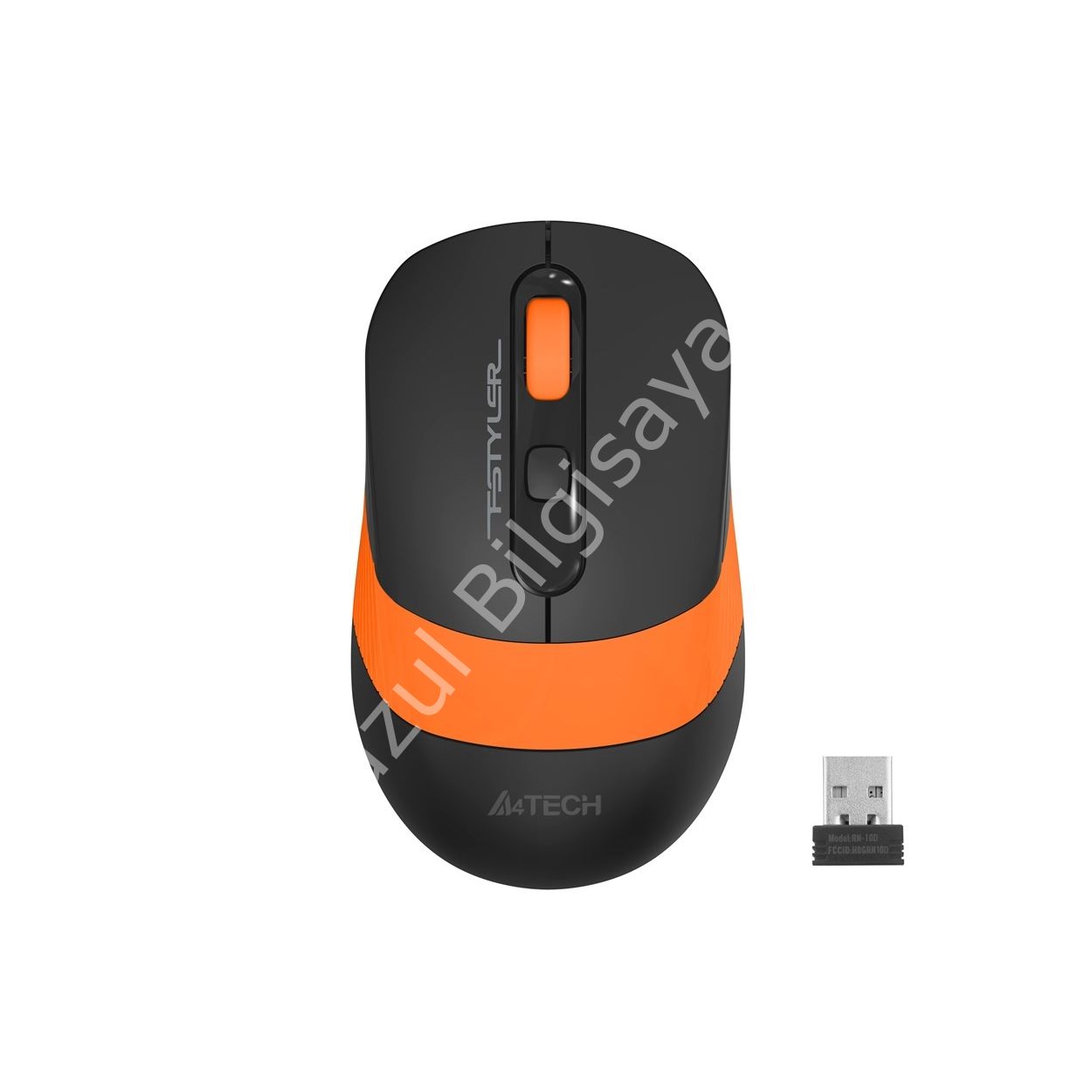 A4 TECH FG10 KABLOSUZ 2000DPI TURUNCU MOUSE