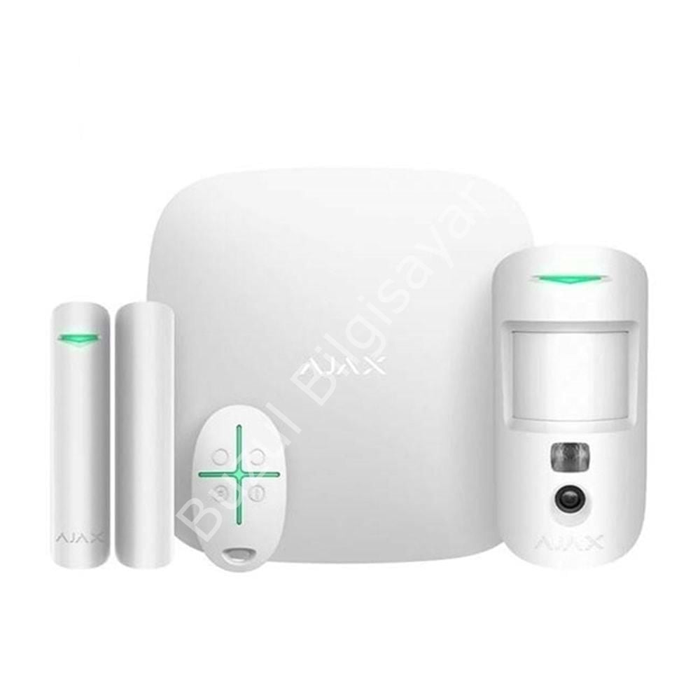 AJAX STARTERKIT CAM PLUS KABLOSUZ BEYAZ ALARM KİTİ
