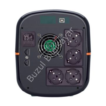 TUNÇMATİK DIGITECH ECO 2000VA 2x12V/9AH LINE INTERACTIVE UPS TSK3673