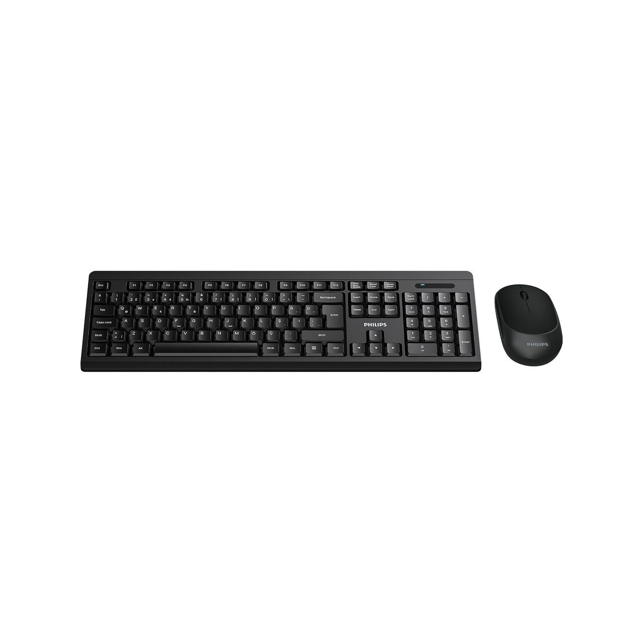 PHILIPS SPT6324 KABLOSUZ STANDART SİYAH Q KLAVYE+MOUSE