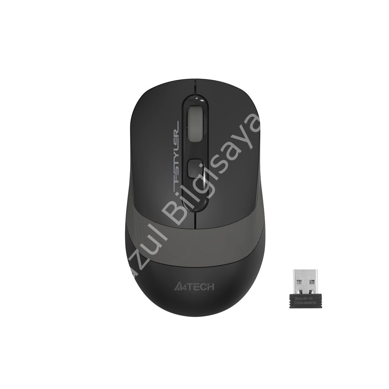 A4 TECH FG10 KABLOSUZ 2000DPI GRI MOUSE