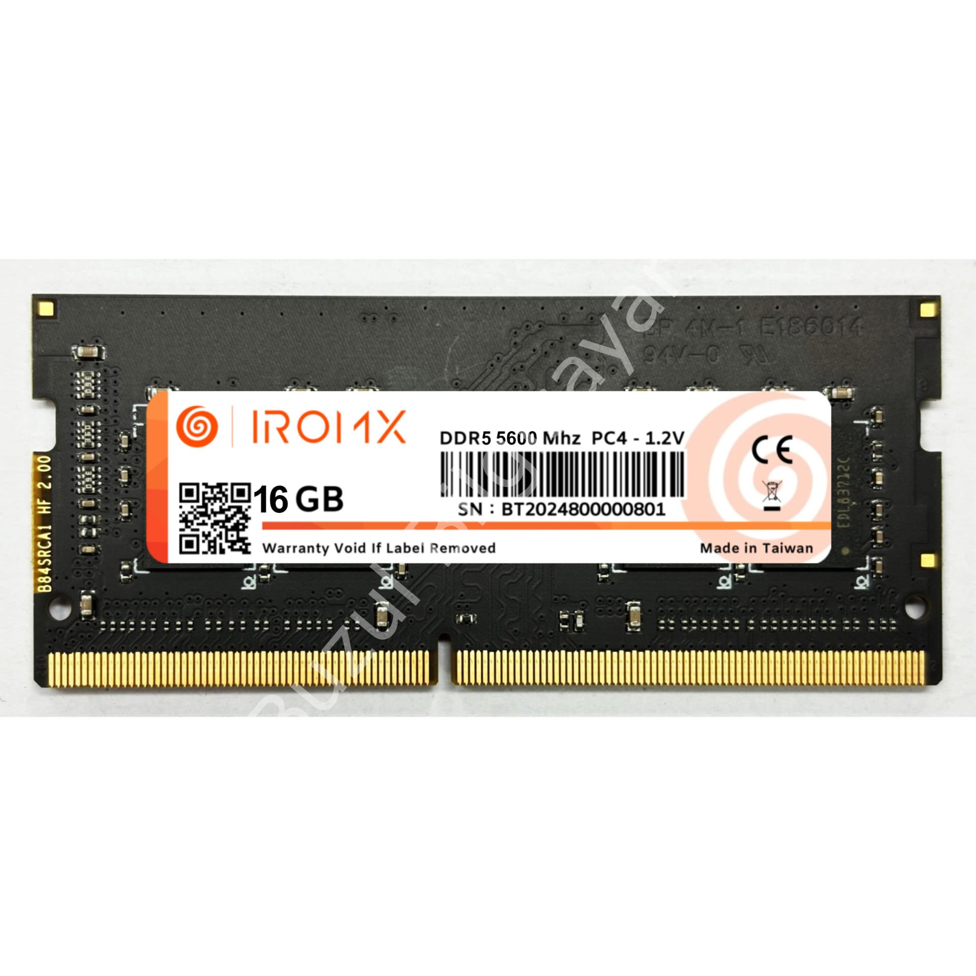 IROMX 16GB 5600MHz DDR5 NOTEBOOK RAM