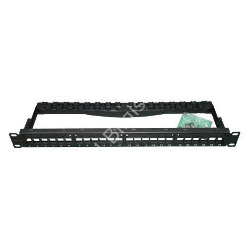 ERAT EDP-1UC6UBC-24 CAT6 UTP MODÜLER 24 PORT BOŞ PATCH PANEL