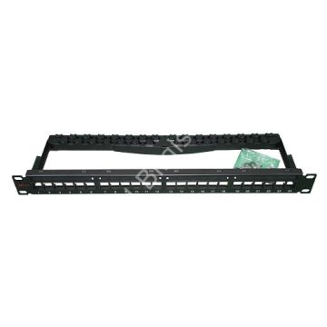 ERAT EDP-1UC6UBC-24 CAT6 UTP MODÜLER 24 PORT BOŞ PATCH PANEL