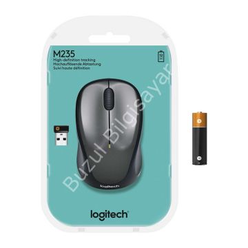 LOGITECH M235 910-002201 KABLOSUZ 1000 DPI SİYAH MOUSE