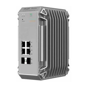 RUIJIE REYEE RG-NIS3100-4GT2SFP-HP 4 PORT 10/100/1000 4 PORT POE 2 X SFP RUJIE CLOUD YONETILEBILIR ENDÜSTRİYEL SWITCH