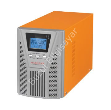 MAKELSAN POWERPACK SE 1KVA 5-10DK 2x12V/9AH 1F/1F ONLİNE UPS MU01000N11EAV06