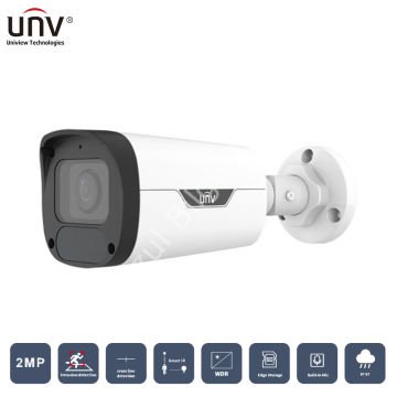 UNIVIEW IPC2322LB-ADEZK-H 2MP 2.8-12MM MOTORIZE 50MT H265+ IP67/IK10 DAHİLİ SES IR BULLET IP KAMERA