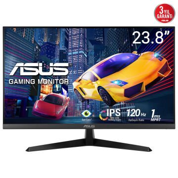 ASUS VY249HGR 23.8'' 1MS 120Hz VGA/HDMI VESA IPS LED GAMING MONITOR