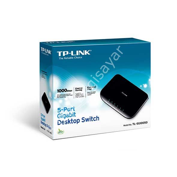 TP-LINK TL-SG1005D 5 PORT 10/100/1000 YONETILEMEZ DESKTOP SWITCH
