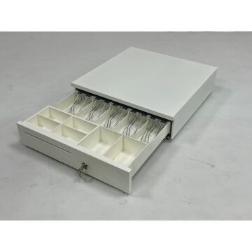 IROMX W56PRC 5 HAZNELİ PARA ÇEKMECESİ METAL BEYAZ