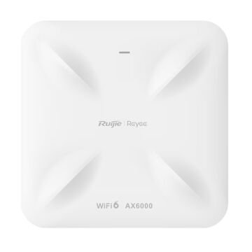 RUIJIE REYEE RG-RAP6260(H)-D AX6000 Wi-Fi 6 1x2.5GLAN 1xSFP 2.4G 4x4MIMO 5G 4x4MIMO 2.4 GHZ & 5 GHZ POE ADAPTORSUZ OUTDO