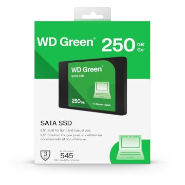 WD GREEN 250GB 545/465MB/s SATA 3.0 SSD WDS250G5G0A