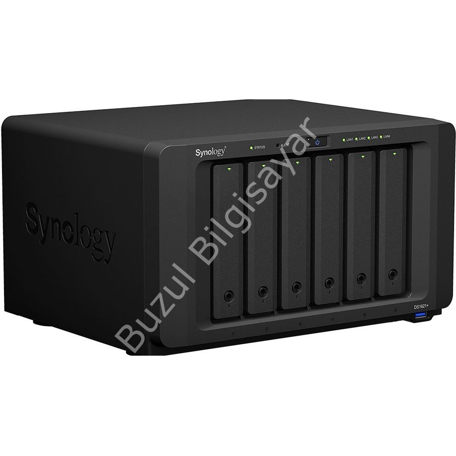SYNOLOGY DS1621PLUS 4GB 6 BAY 4xGLAN NAS DEPOLAMA ÜNİTESİ
