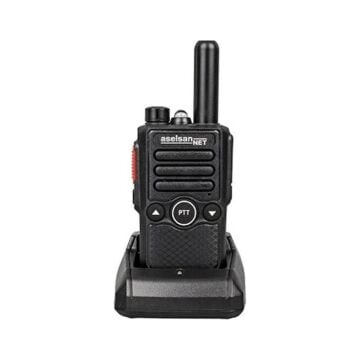 ASELSAN A446C1 LİSANSSIZ / TEKLİ / PMR PİL VE ŞARJ DAHİL EL TELSİZİ